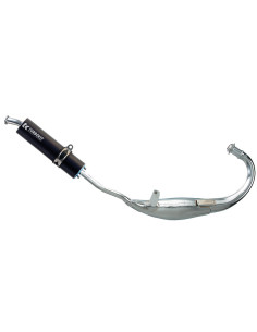 Escape Turbokit Road 2T Homologado adaptable para GILERA EAGLET 50 (CROMADO)  HOMOLOG
