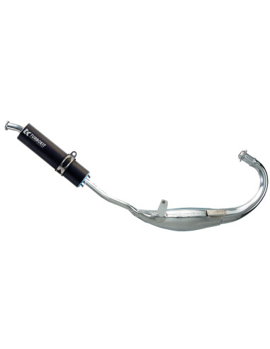 Escape Turbokit Road 2T Homologado adaptable para GILERA EAGLET 50 (CROMADO)  HOMOLOG